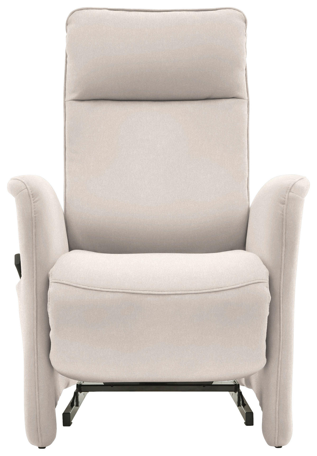 FERNSEHSESSEL in Chenille Beige  - Beige, Konventionell, Textil (79/114/87-176cm) - Valdera
