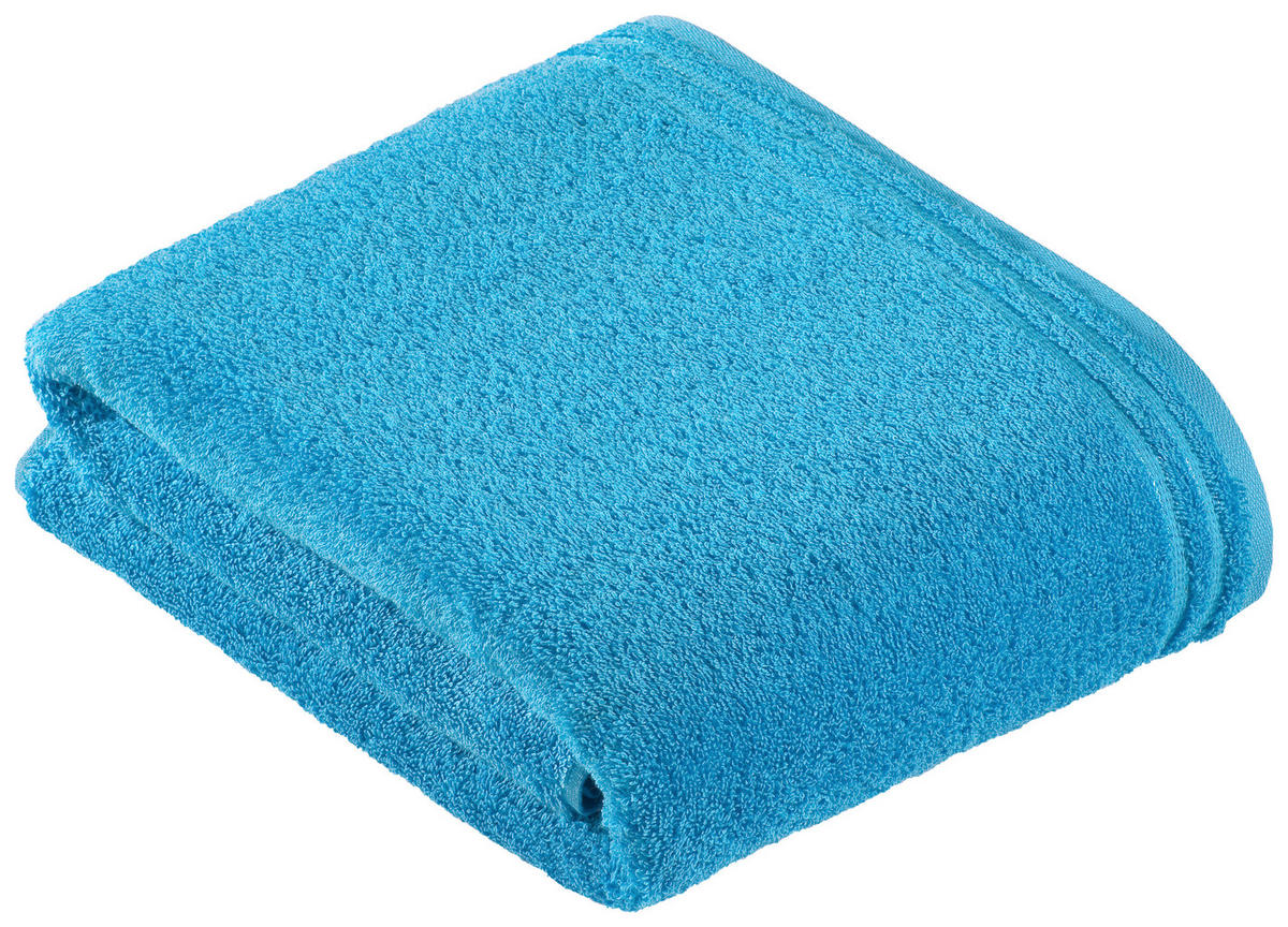 RUČNÍK DO KOUPELNY, 100/150 cm, tyrkysová - tyrkysová, Basics, textil (100/150cm) - Vossen