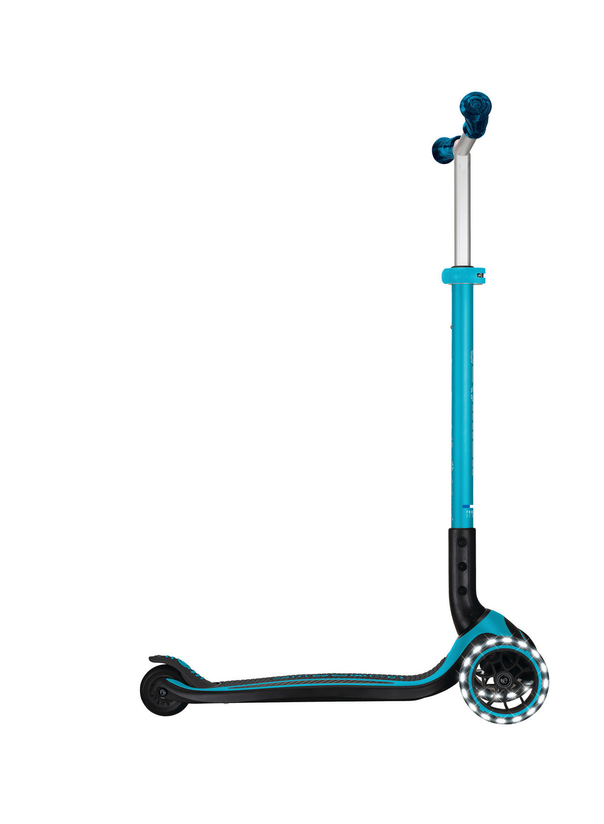 KINDERSCOOTER ACE LIGHTS  - Blau, Basics, Kunststoff (61/37/94,5cm) - GLOBBER