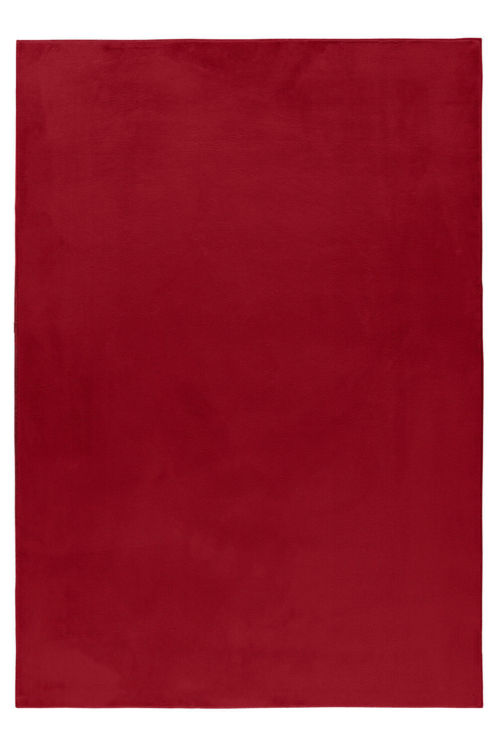 HOCHFLORTEPPICH 60/110 cm Pouffy Rot - Rot, Basics, Textil (60/110cm)