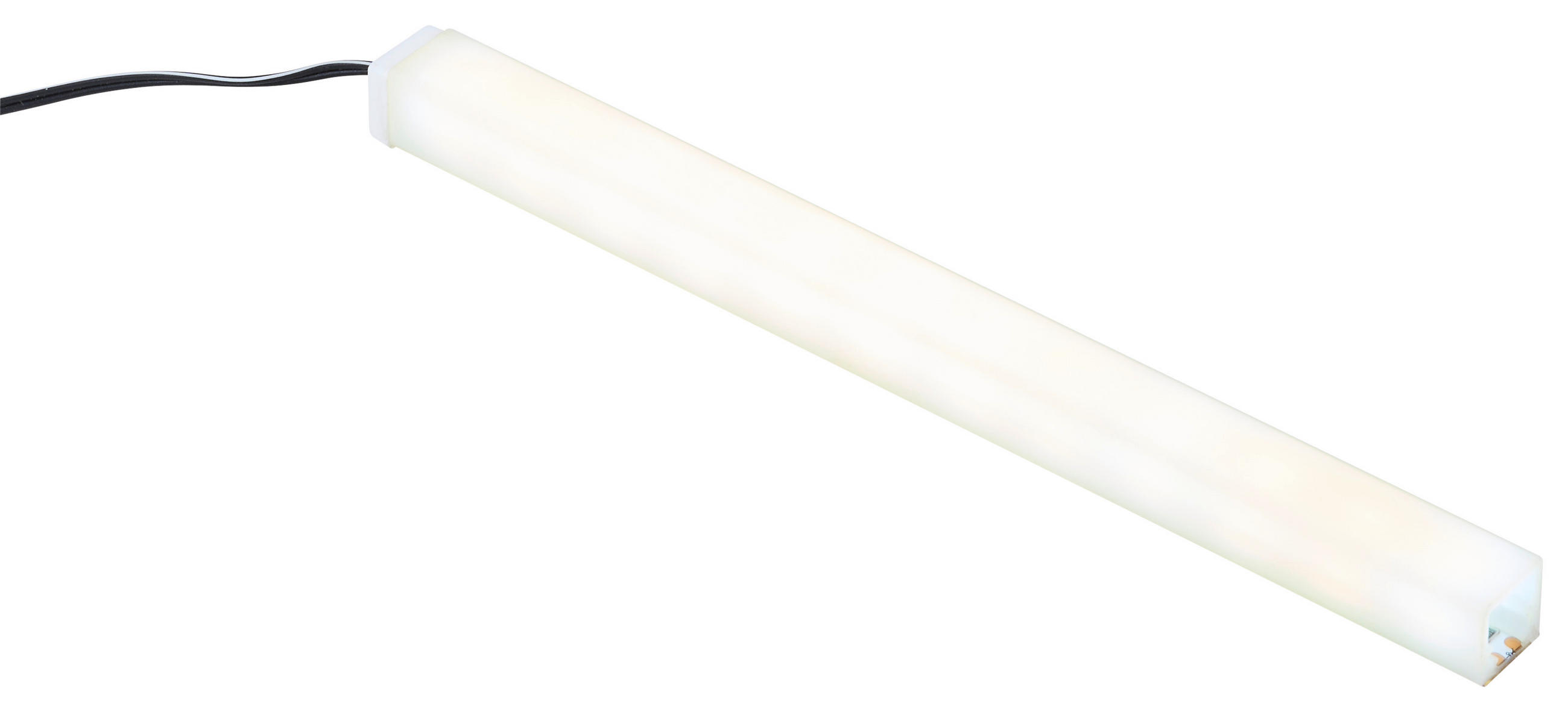 LICHTLEISTE - Weiss, Kunststoff (20,5/1,5/1,5cm) - Hom`in