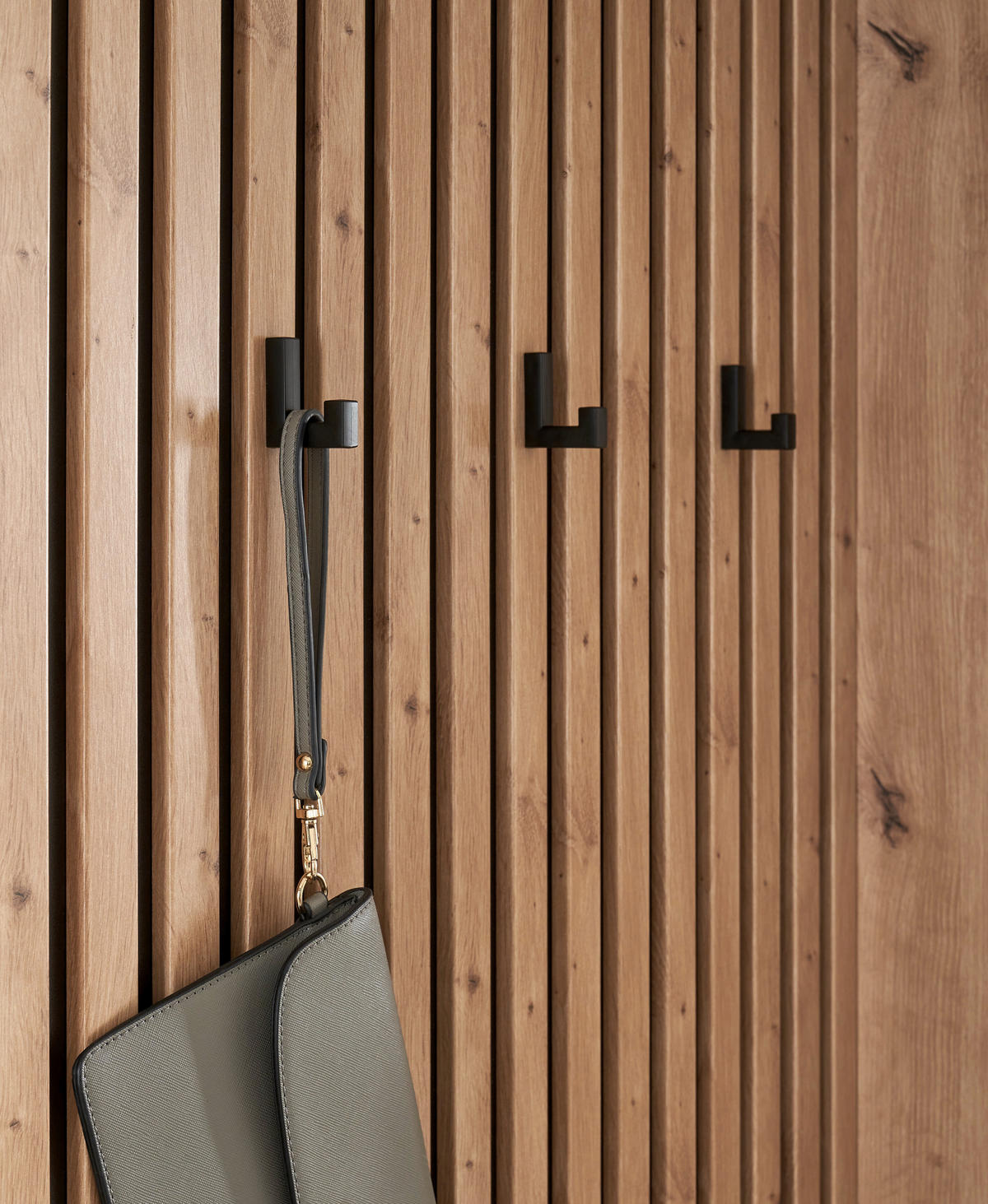 GARDEROBE  in 122/195/35 cm  - Weiß/Eiche Artisan, Design, Glas/Holzwerkstoff (122/195/35cm) - Xora