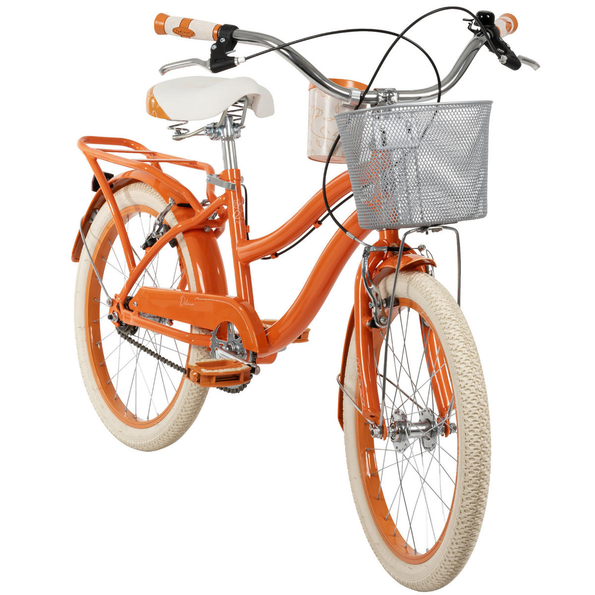 KINDERFAHRRAD 20 Zoll  - Orange, Basics, Metall (66/96.5/140.5cm)