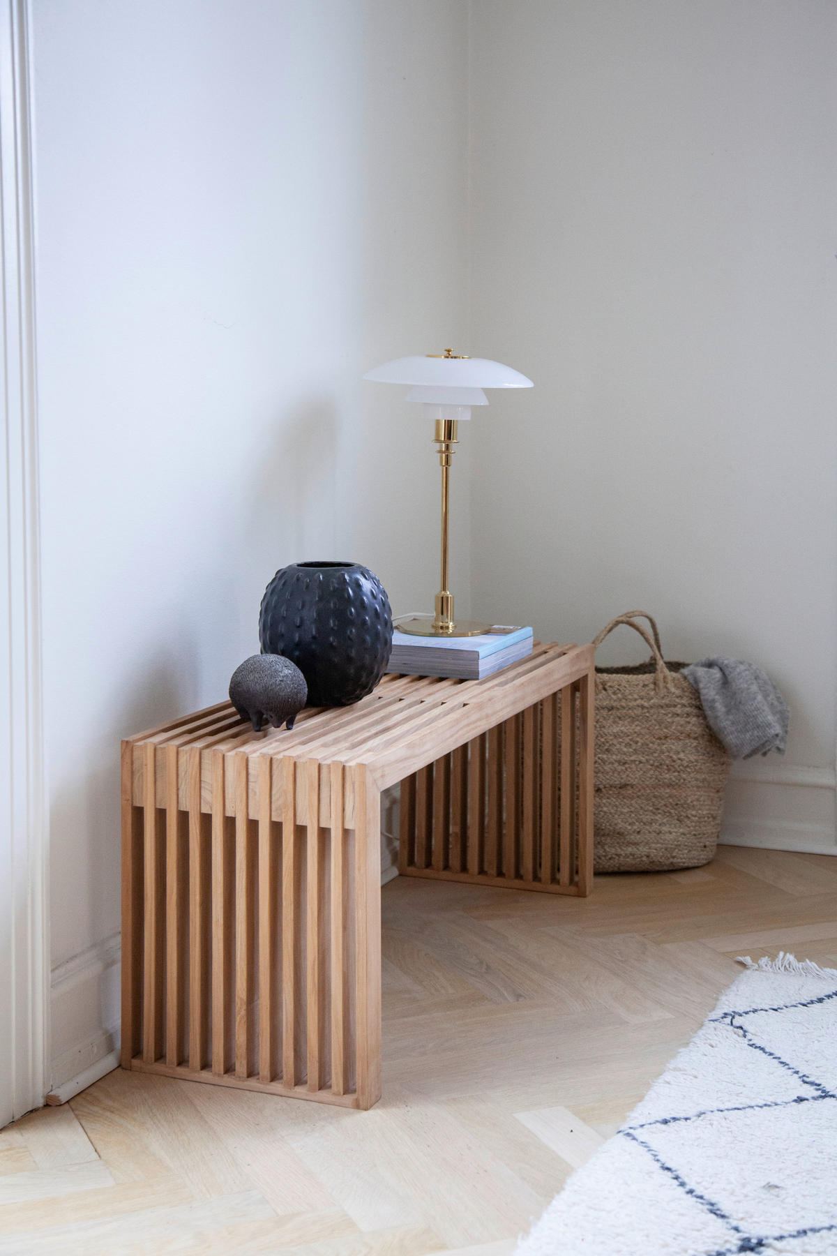 SITZBANK in Holz Teakfarben  - Teakfarben, KONVENTIONELL, Holz (104/43/35cm) - MID.YOU