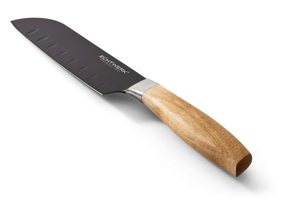 SANTOKUMESSER  - Schwarz, Basics, Holz/Metall (15cm) - Echtwerk