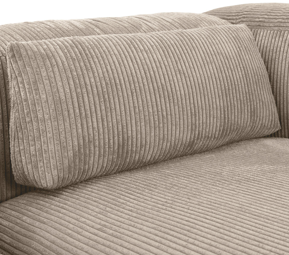 RÜCKENKISSEN  - Taupe, Design, Textil (60/25/12cm) - Max Winzer