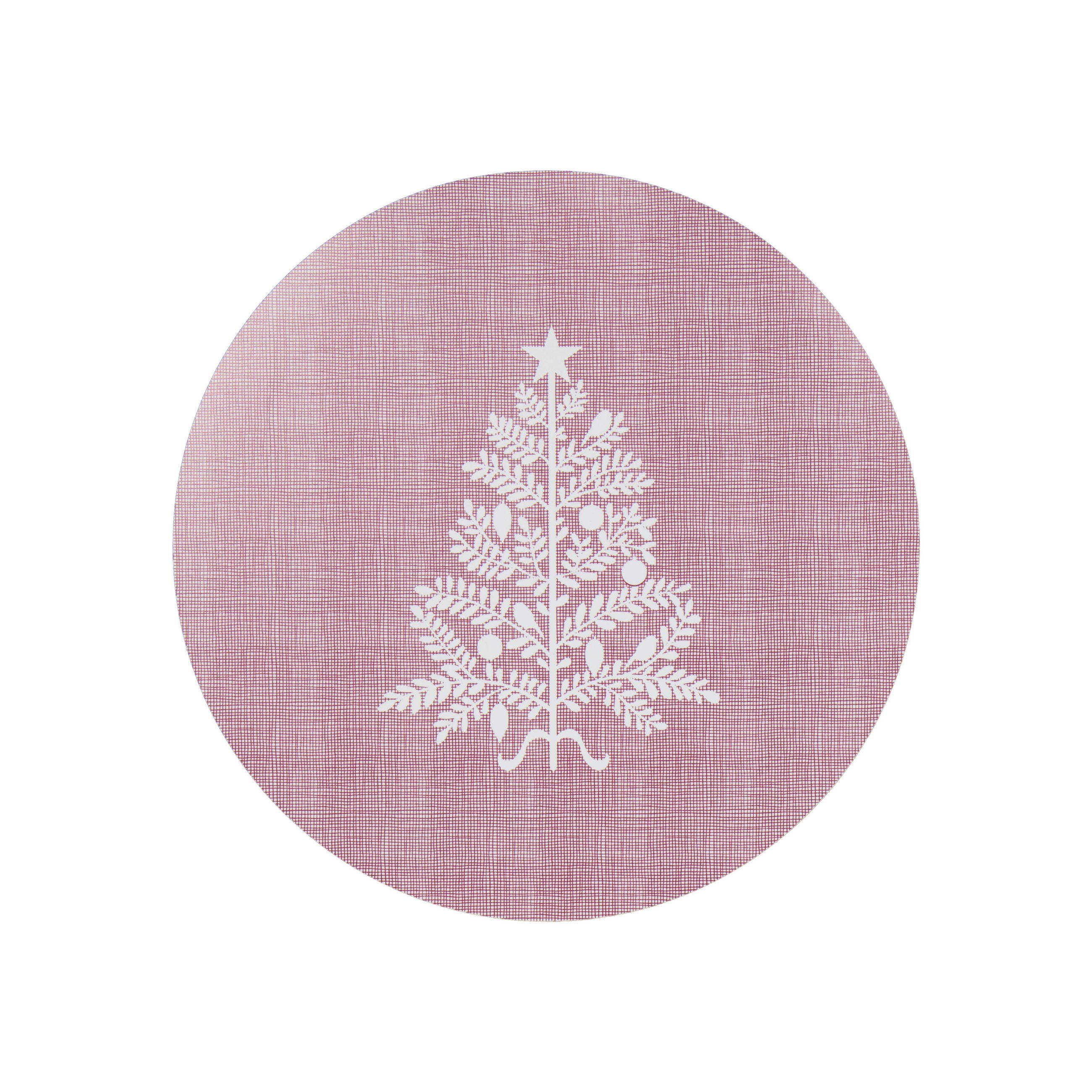 BORDSTABLETT plast röd  - röd, Basics, plast (38/38/0.2cm)