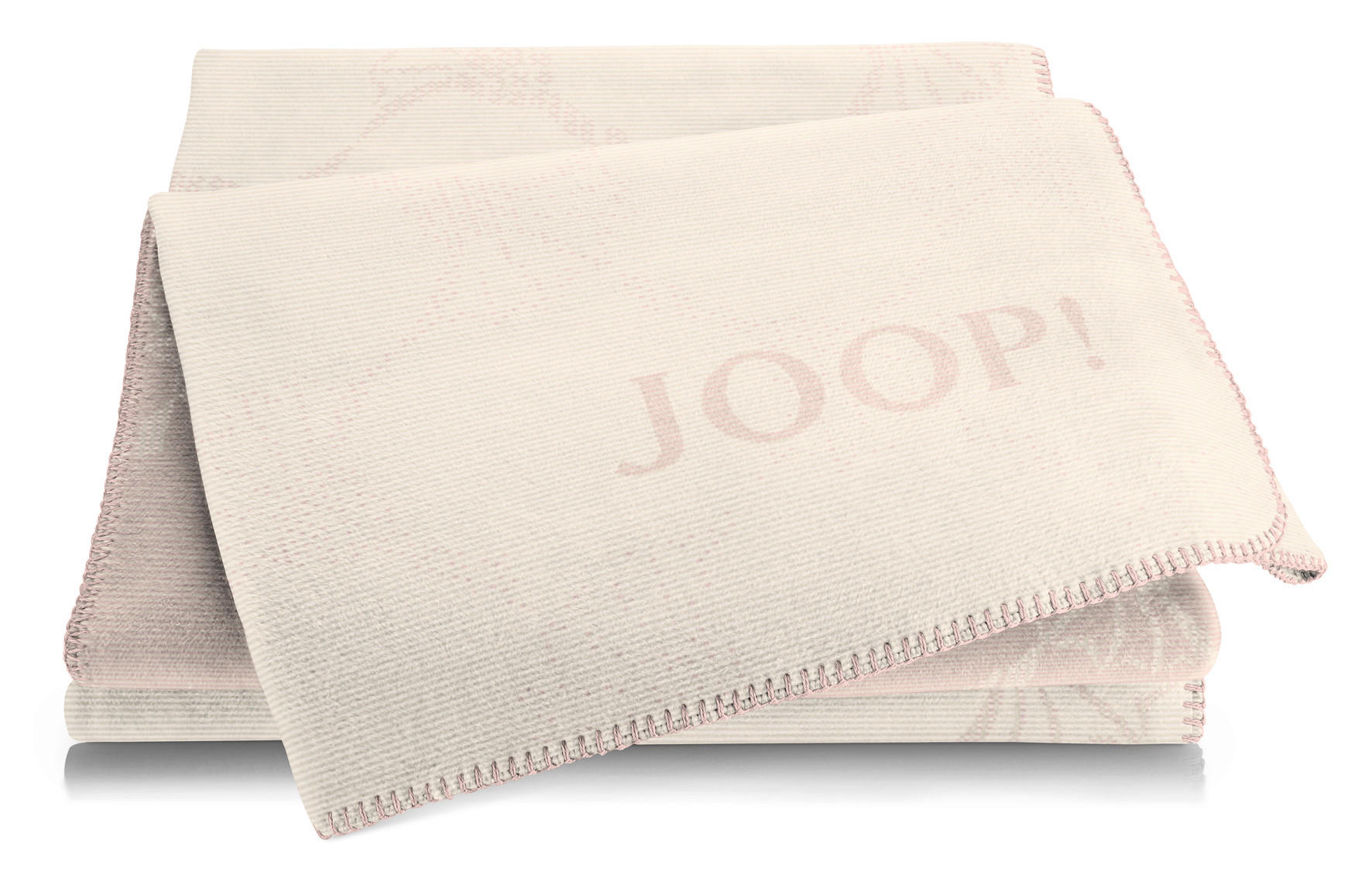 DOMÁCÍ DEKA, bavlna, 150/200 cm - starorůžová/krémová, Design, textil (150/200cm) - Joop!
