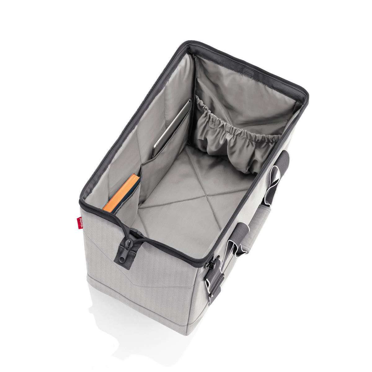 REISETASCHE - Grau, Basics, Textil (48/39,5/29cm) - Reisenthel