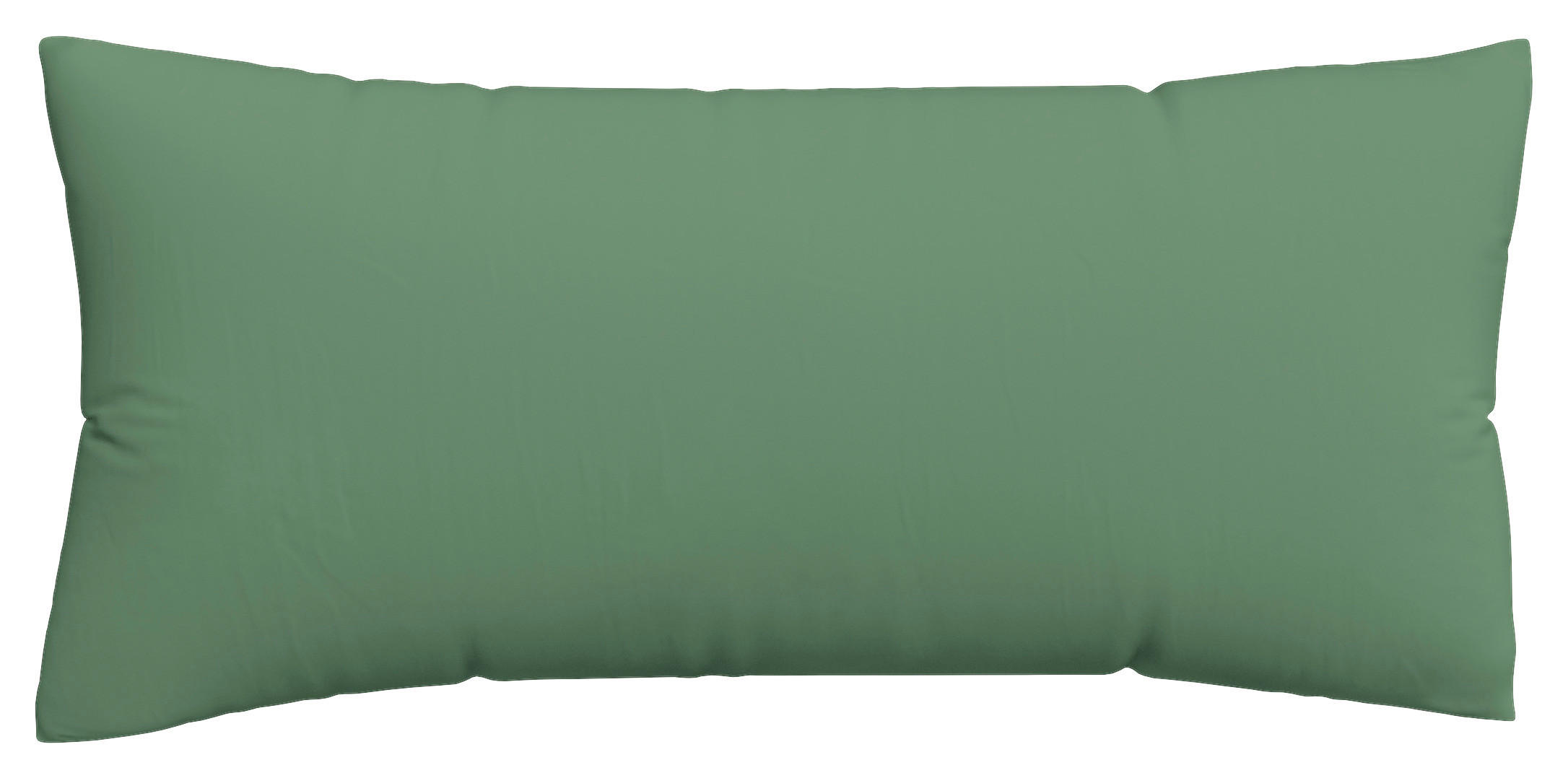 KOPFPOLSTERBEZUG WOVEN SATIN 40/80 cm  - Grün, Basics, Textil (40/80cm) - Schlafgut