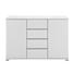 KOMMODE - Alufarben/Weiß, Design, Holzwerkstoff/Metall (120/80/40cm) - Moderano KOMMODE - Alufarben/Weiß, Design, Holzwerkstoff/Metall (120/80/40cm) - Moderano