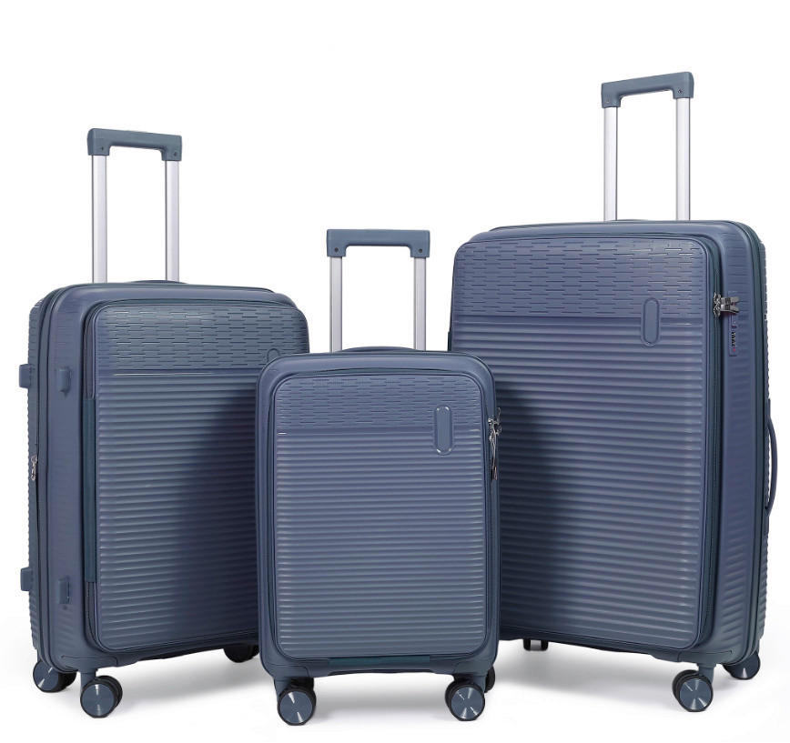 REISEKOFFER Blau  - Blau, Design, Textil (46/75/29cm) - Schneiders