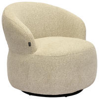 SESSEL in Webstoff Naturfarben  - Schwarz/Naturfarben, Design, Holz/Kunststoff (78/73/75cm) - Carryhome