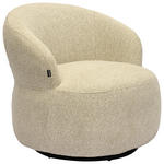 SESSEL in Webstoff Naturfarben  - Schwarz/Naturfarben, Design, Holz/Kunststoff (78/73/75cm) - Carryhome