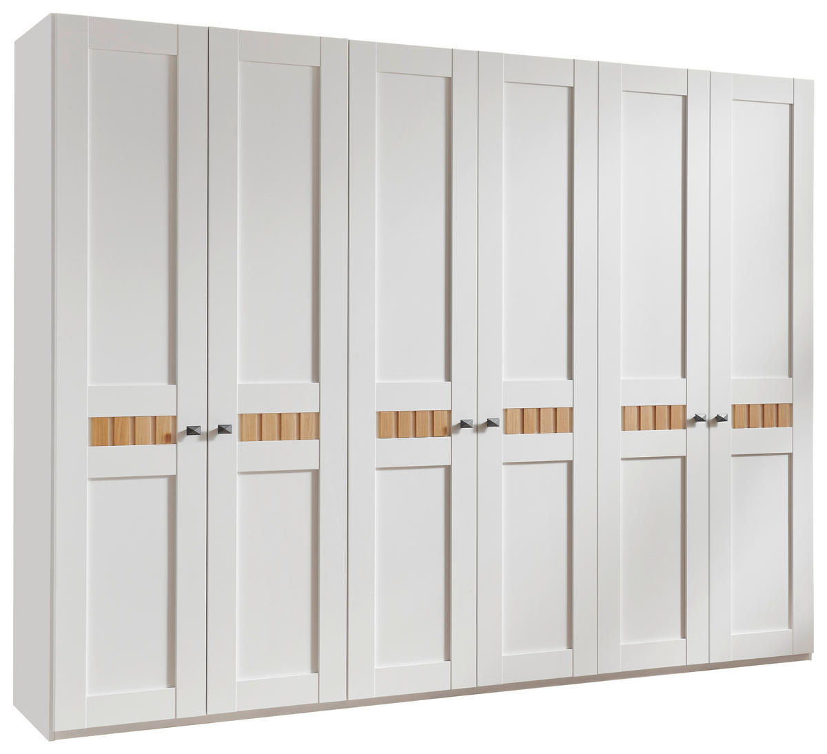 DREHTÜRENSCHRANK  in Weiß, Eichefarben  - Wildeiche/Eichefarben, LIFESTYLE, Holz/Holzwerkstoff (299,2/229,4/59,5cm) - Landscape