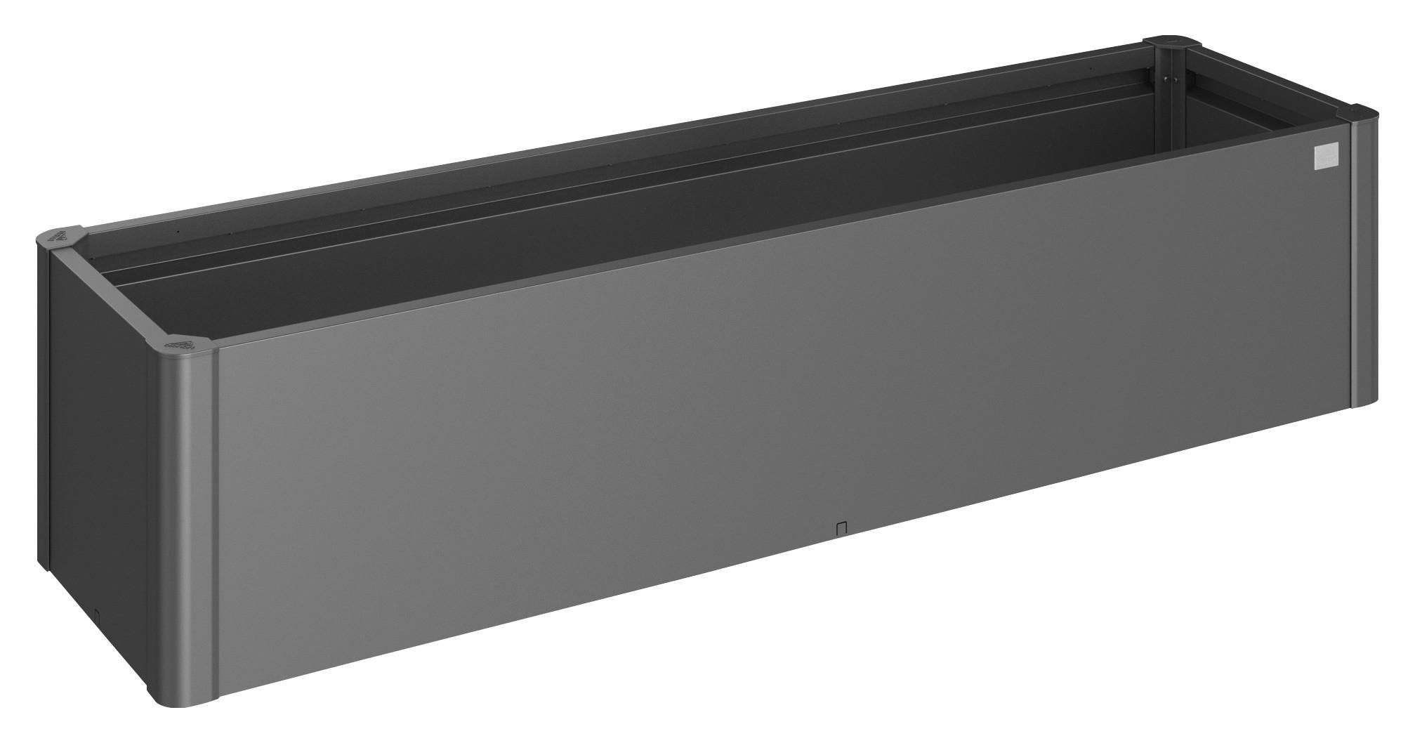 HOCHBEET Belvedere  - Dunkelgrau, Basics, Metall (201/45/53cm) - Biohort