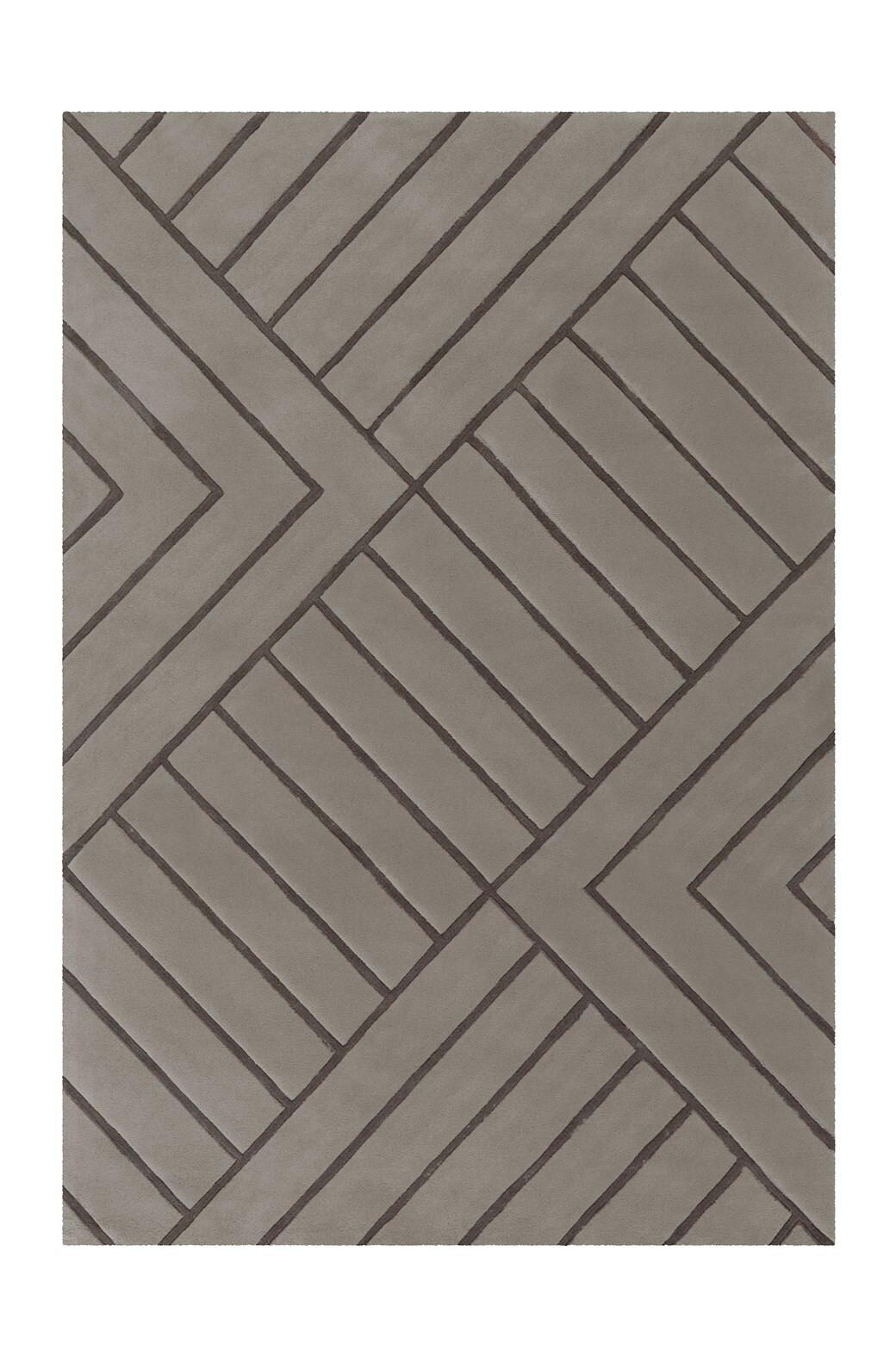 FLATVÄVD MATTA 120/180 cm  - grå, Basics, textil (120/180cm) - Kayoom