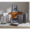 REISEKOFFER Braun, Dunkelgrau  - Dunkelgrau/Braun, Basics, Kunststoff/Metall (36/55/23cm) - Novel