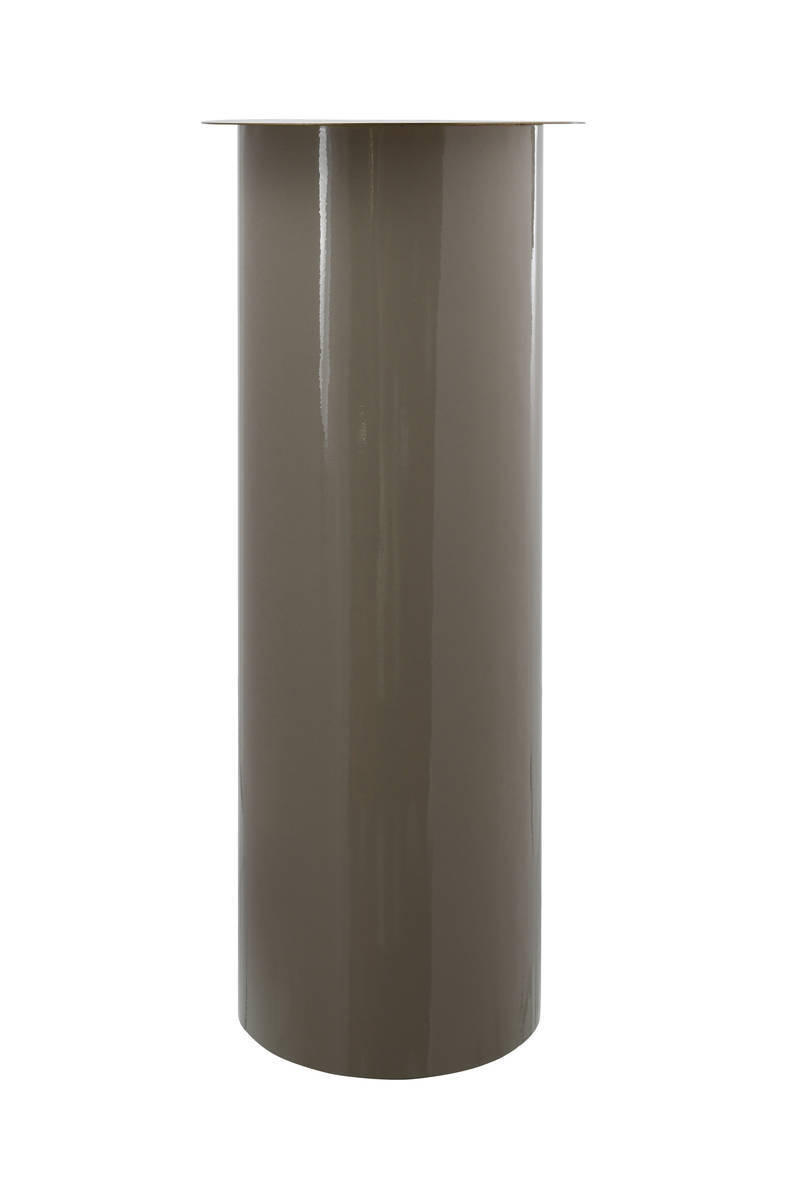 KERZENHALTER - Taupe/Goldfarben, Trend, Metall (20/40/20cm) - Kayoom