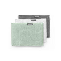 UTIERKA Z MIKROVLÁKNA - sivá/biela, Design, textil (23,5/0,7/17,5cm) - Brabantia