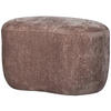 HOCKER Chenille Taupe  - Taupe, Design, Textil (73/43/51cm) - Livetastic