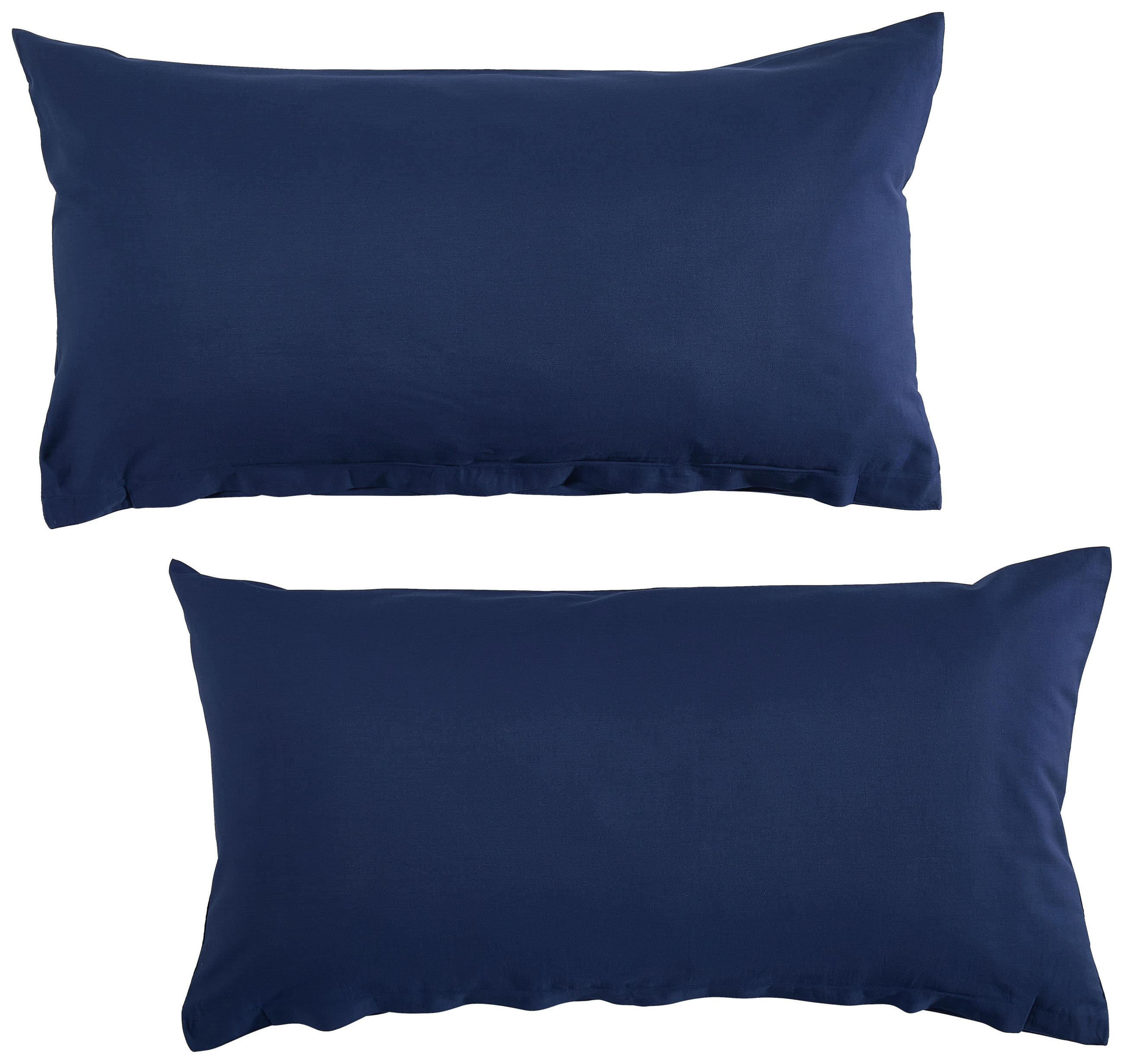 KISSENBEZUG-SET Nigiri 40/80 cm  - Dunkelblau, Basics, Textil (40/80cm) - Bio:Vio