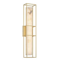 LED-WANDLEUCHTE - Goldfarben, Konventionell, Glas/Metall (61/12,7/11,5cm) - Elstead Lighting