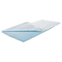 TOPPER 90/200 cm Höhe ca. 6 cm  - Weiss, Konventionell, Textil (90/200cm) - Sleeptex