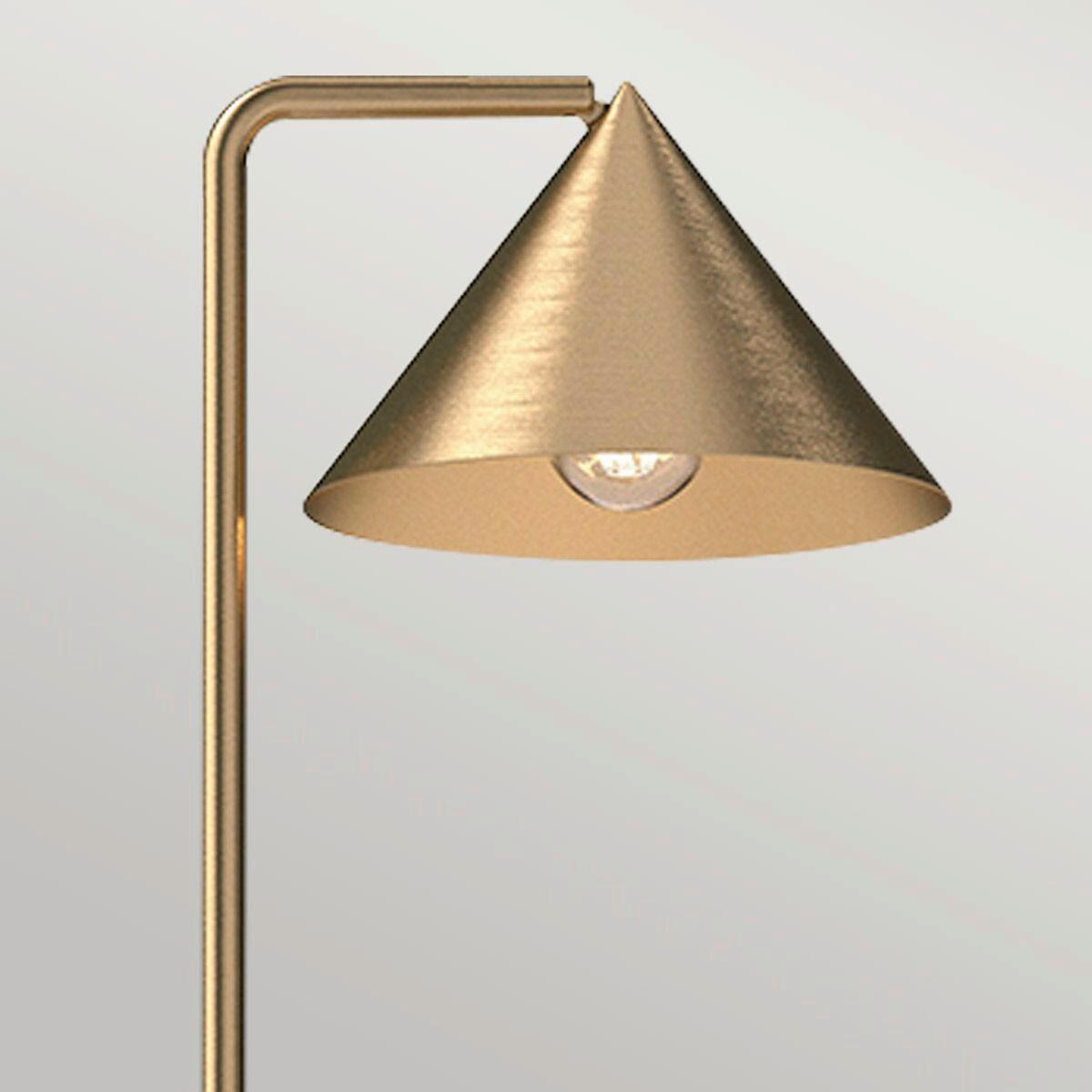 STEHLEUCHTE    - Goldfarben, KONVENTIONELL, Glas/Metall (148,8/22,9/30,9cm) - Elstead Lighting