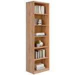 REGAL  55/194/36 cm Eiche Wotan  - Eiche Wotan, KONVENTIONELL, Holzwerkstoff (55/194/36cm) - Xora