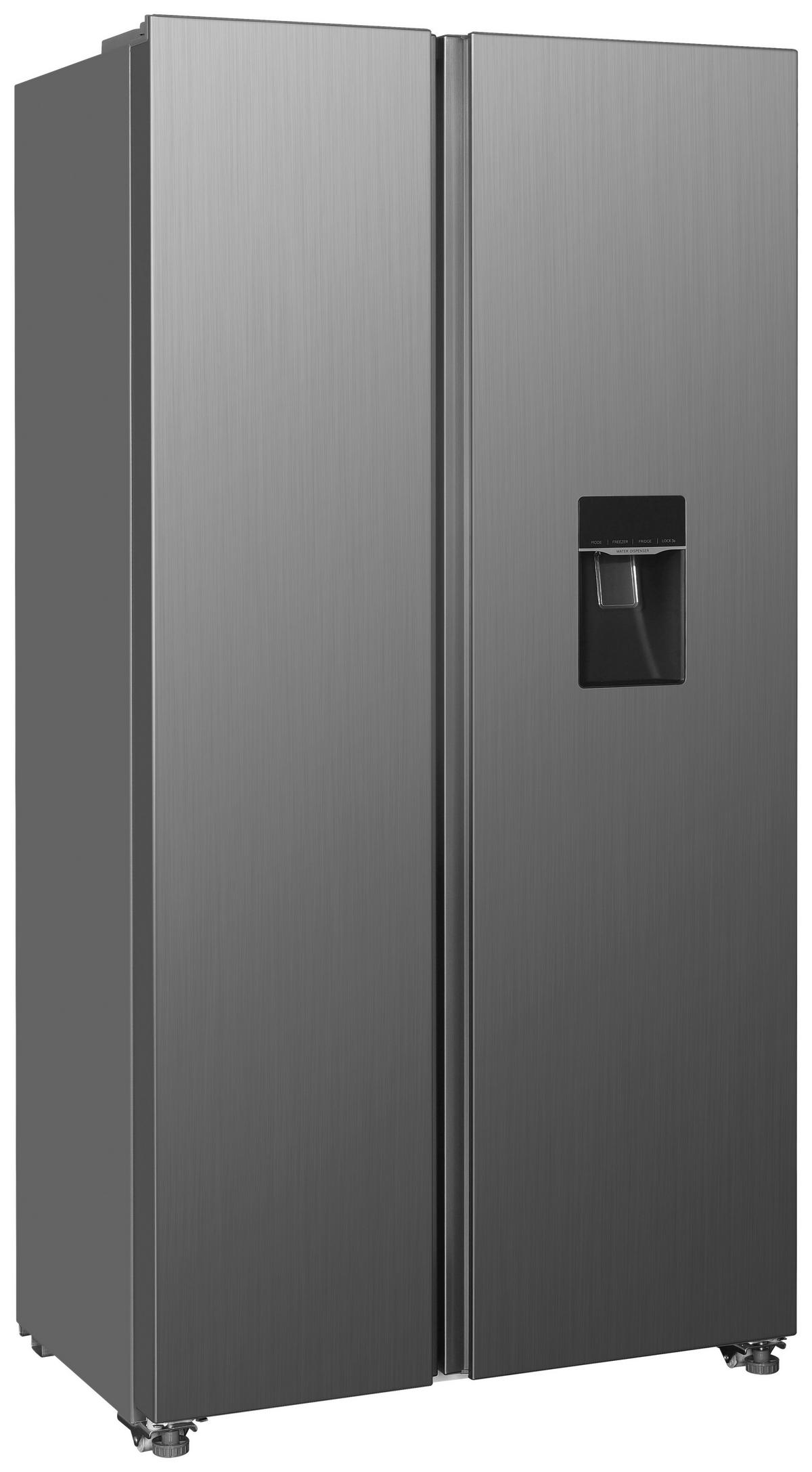 SIDE-BY-SIDE AC178IXWS-16  - Edelstahlfarben, Trend, Glas/Kunststoff (91/177/59cm) - Respekta