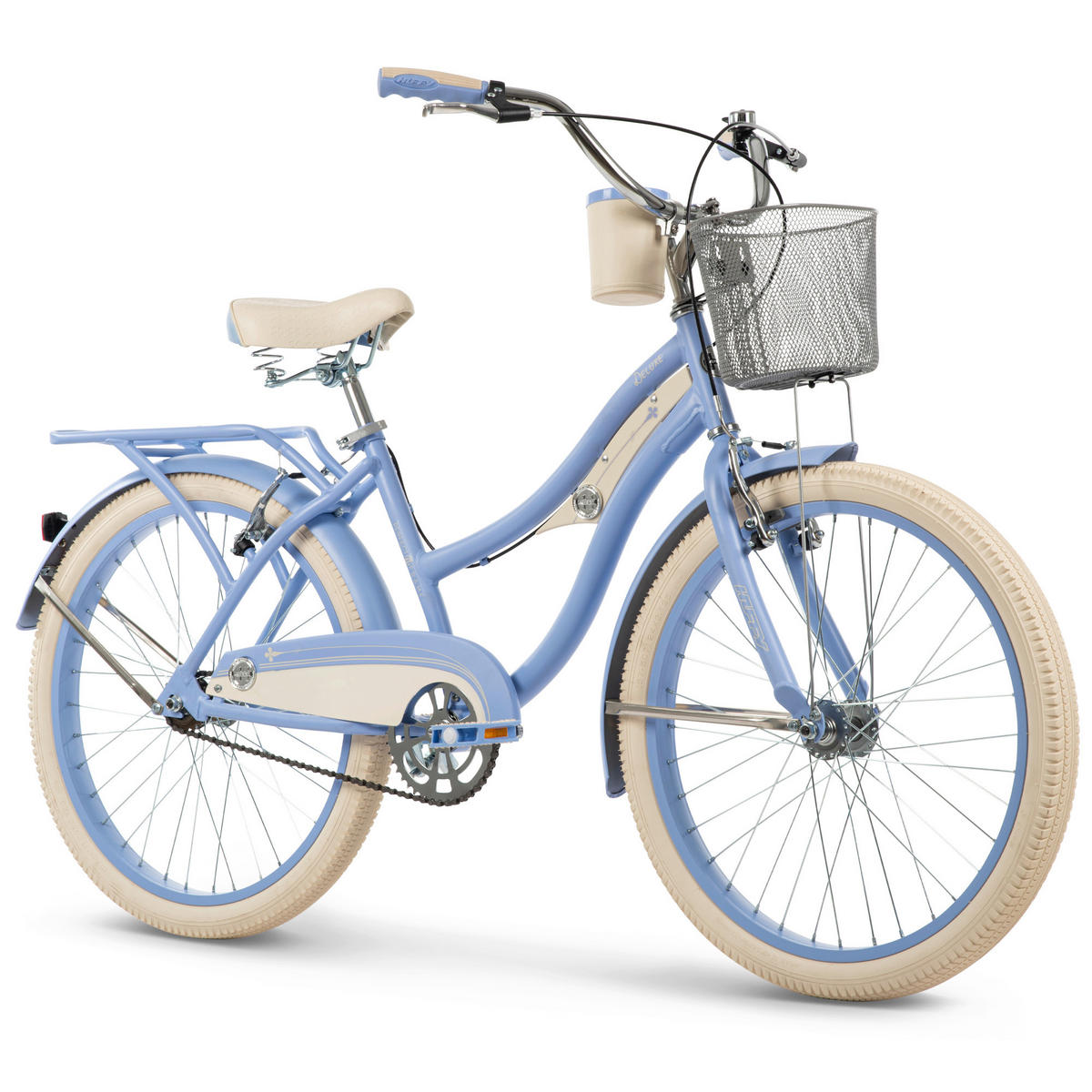 KINDERFAHRRAD 24 Zoll  - Pastellblau, Basics, Metall (70/104/162cm)