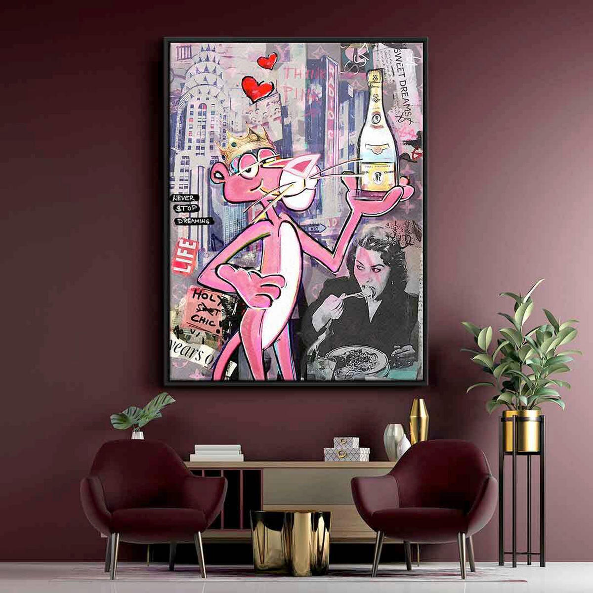 KUNSTDRUCK  - Multicolor, Basics, Holz (200x150cm)