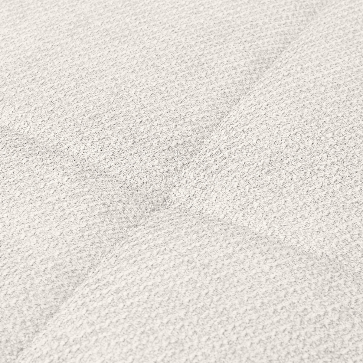 HÖRNSOFFA i vävt tyg vit  - vit/svart, Klassisk, metall/textil (292/192cm) - MID.YOU