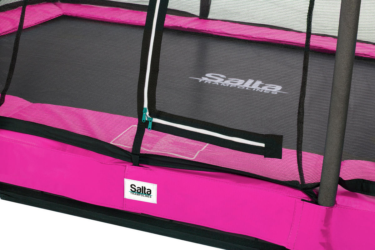 Trampolin Salta Comfort Ground Salta Comfort Edition Ground  - Pink, Basics, Metall (214/153cm) - Salta