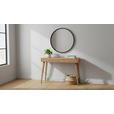 KONSOLENTISCH Rumba Wildeiche massiv Wildeiche  - Wildeiche, Design, Holz (110/40/75cm) - Linea Natura