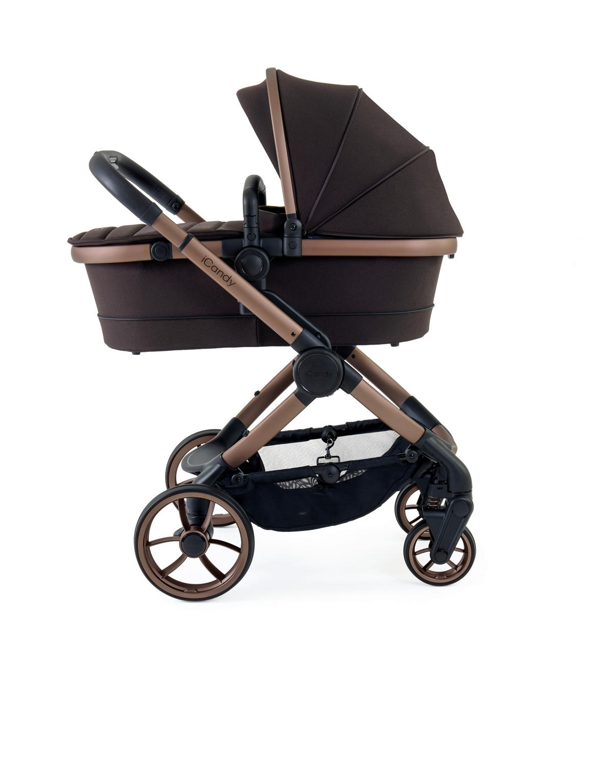 DEČJA KOLICA  Peach 7  - braon, Osnovno, metal (105cm) - ICANDY