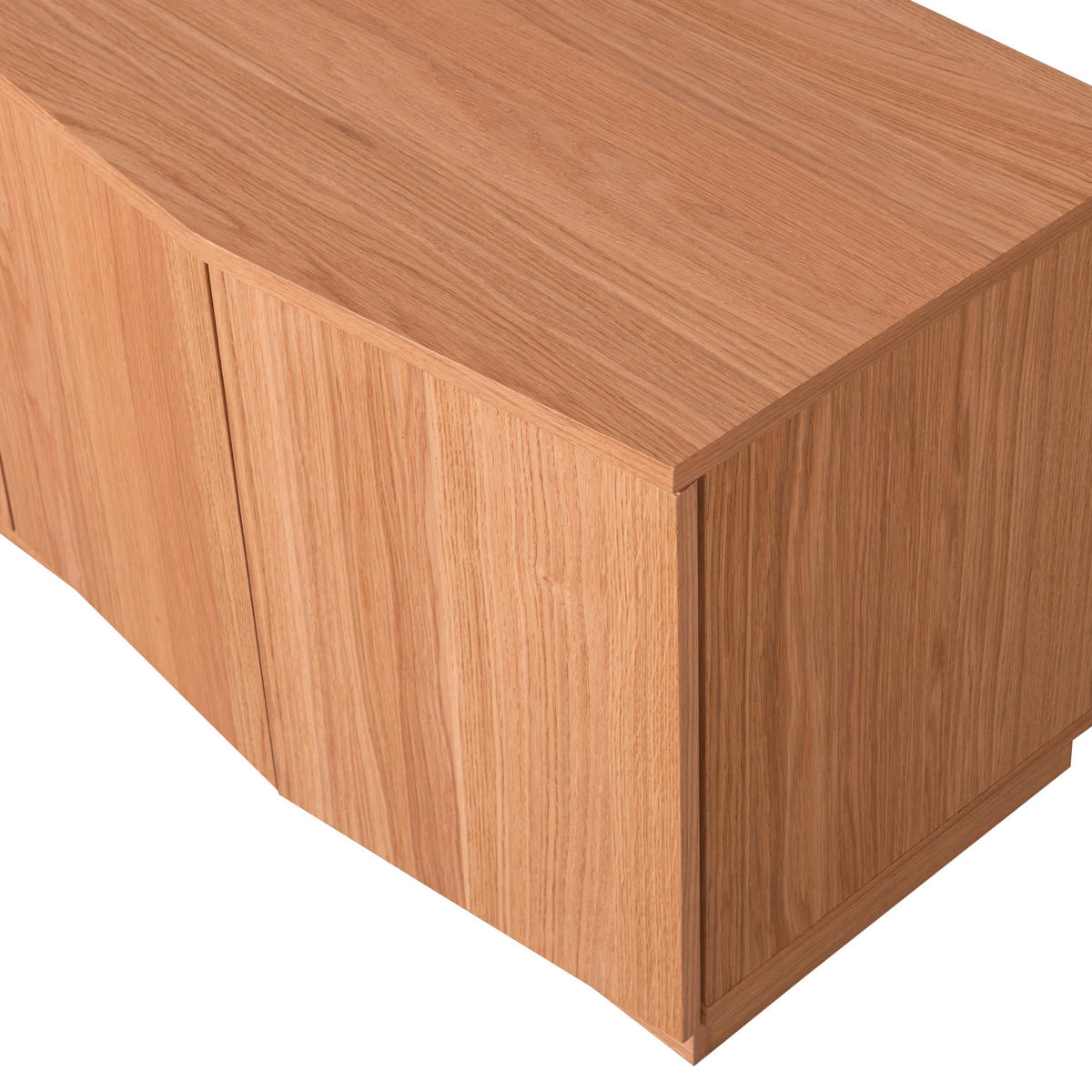 LOWBOARD Zuma  in 133/52/45 cm  - Eichefarben, Design, Holz (133/52/45cm) - Livetastic