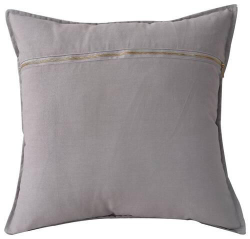 PERNĂ DECORATIVĂ  - argintiu, Trend, textil (45/45cm) - Esposa
