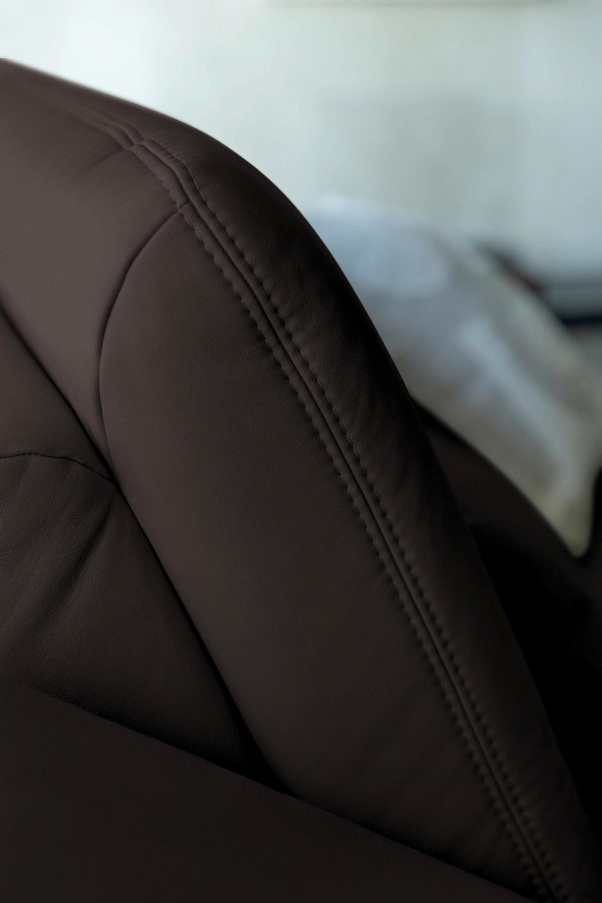 ECKSOFA Echtleder Schwarzbraun  - Schwarzbraun/Schwarz, Konventionell, Leder/Metall (301/180cm) - Joop!