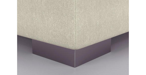 BOXSPRINGBETT 200/200 cm in Beige - Beige/Kupferfarben, KONVENTIONELL, Textil/Metall (200/200cm) - Ambiente