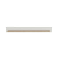 WANDBOARD in 150/17/17 cm Weiß  - Weiß, Design, Holzwerkstoff (150/17/17cm) - MID.YOU