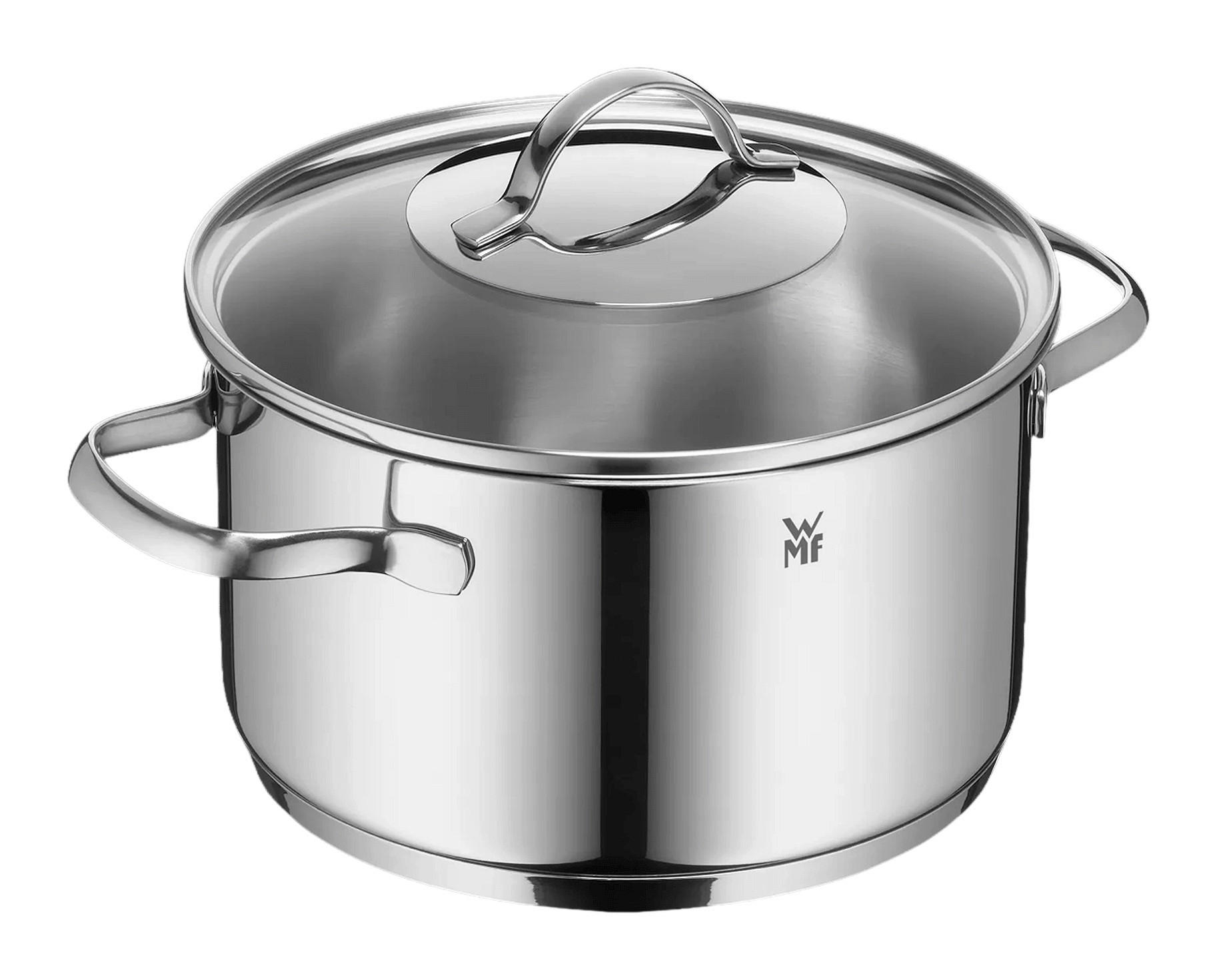 LONEC ZA MESO Provence Plus  nerjaveče jeklo   - barve nerjavečega jekla/prozorno, Design, kovina/steklo (20cm) - WMF
