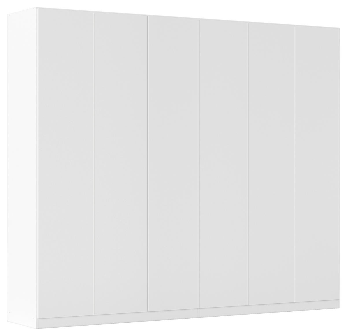 FALTTÜRENSCHRANK Weiss  - Weiss, Holzwerkstoff (271/229/54cm) - Boxxx