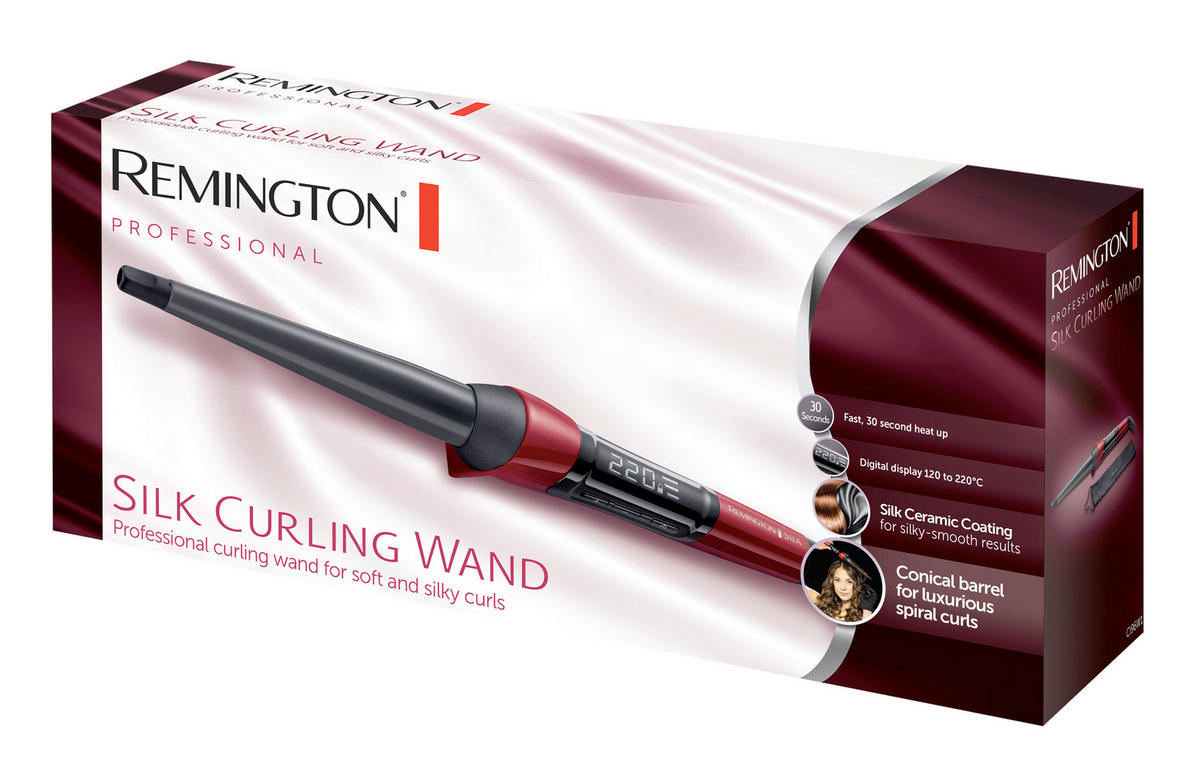 HAARSTYLER  - Rot/Schwarz, Basics, Kunststoff (4/5/37,0cm) - Russell Hobbs