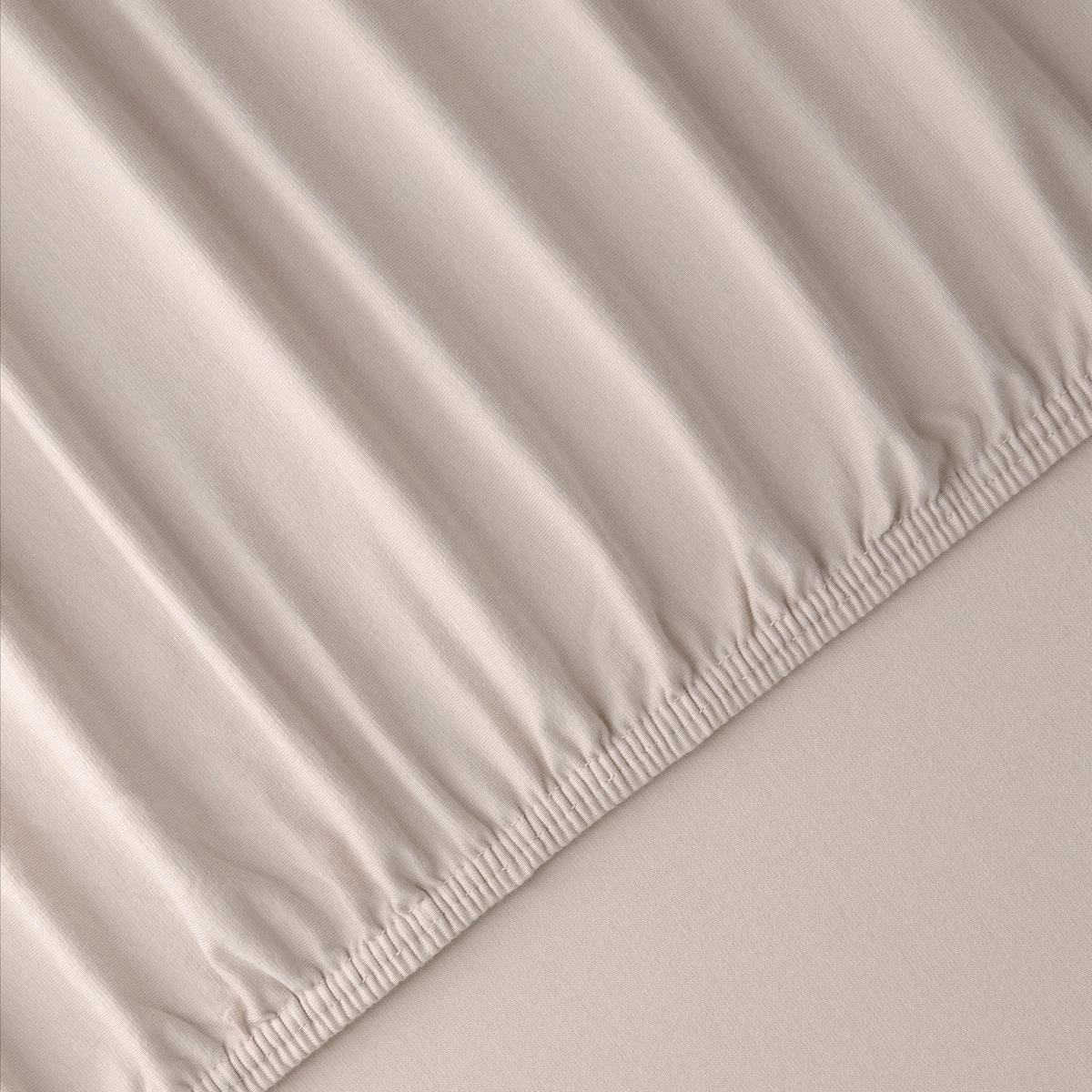 SPANNLEINTUCH 180-200/200-220 cm Jersey  - Beige, Basics, Textil (180-200/200-220cm) - Florella