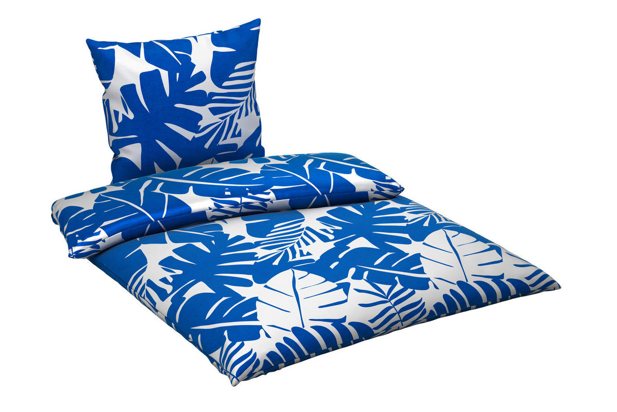 BETTWÄSCHE Renforcé 135/200 cm  - Blau, Textil (135/200cm) - Esposa