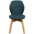 STUHL in Holz, Textil Türkis, Eichefarben - Türkis/Eichefarben, Design, Holz/Textil (47/87/58cm) - Lomoco STUHL in Holz, Textil Türkis, Eichefarben - Türkis/Eichefarben, Design, Holz/Textil (47/87/58cm) - Lomoco