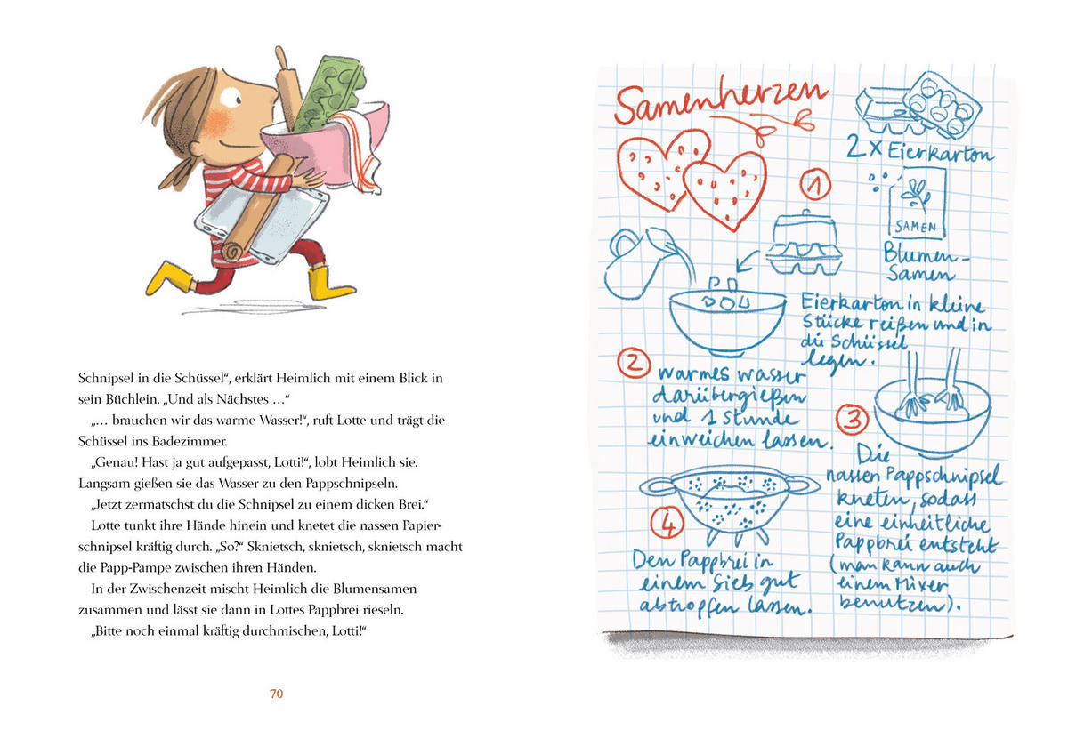 KINDERBUCH Der kleine Herr Heimlich wartet auf Weihnachten  - Multicolor, Basics, Papier (17,3/24,5/2cm) - Carl Stephens Verlag