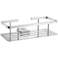 DRŽIAK NA MYDLO chrómová - chrómová, Basics, kov (25/6/10,3cm)